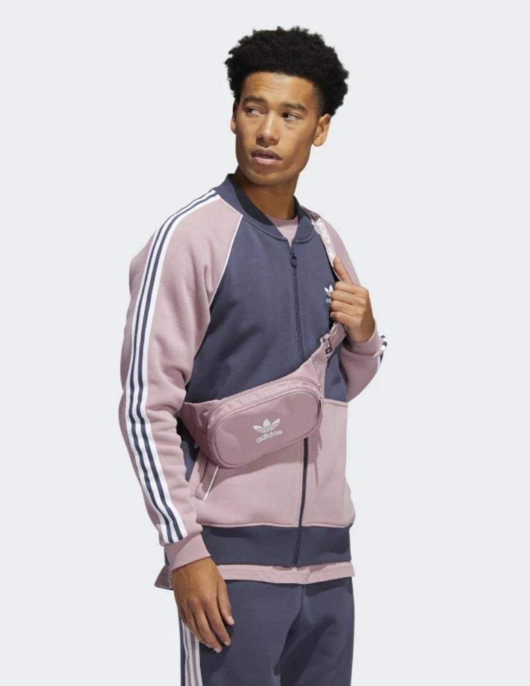 Chaqueta Adidas SST Fleece azul/rosa