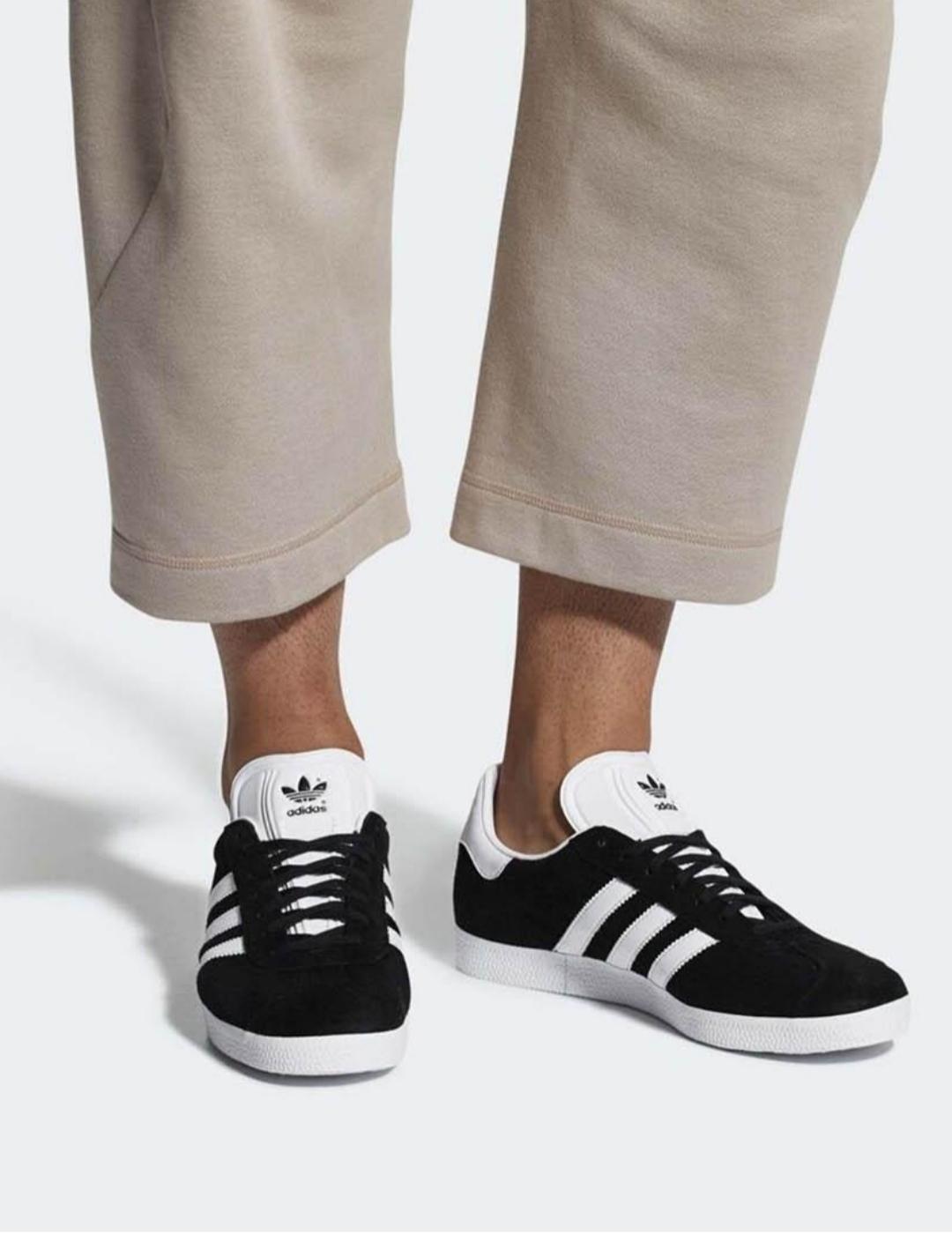 Zapatillas Adidas Gazelle negra para Hombre