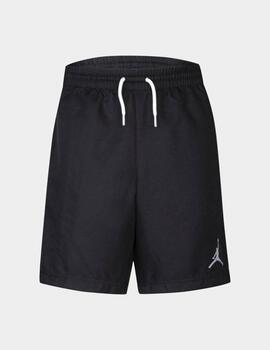 Pantalón corto Jordan negro para niño