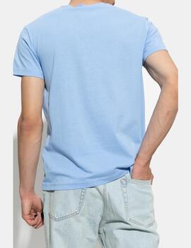 Camiseta Versace Jeans iridiscente azul para hombr