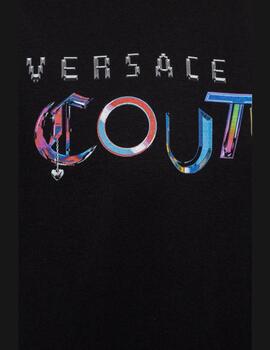 Camiseta Versace Jeans joya negra para hombre