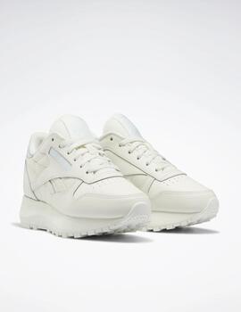 Zapatilla Reebok Classic Leather SP para Mujer color Beige