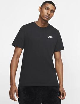 Camiseta  Nike básica negra para hombre