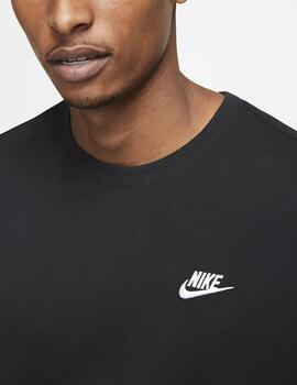 Camiseta  Nike básica negra para hombre