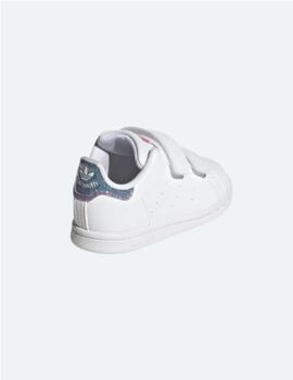 Zapatillas Adidas Stan Smith blancas/azul