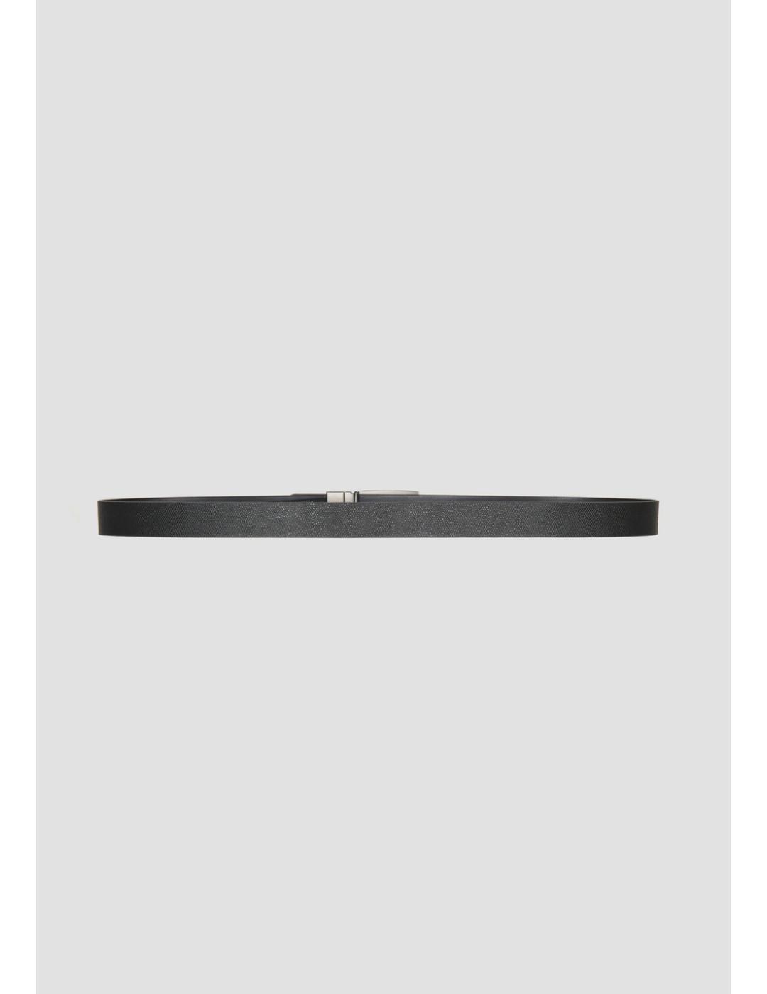 Cinturón Antony Morato reversible negro para hombr